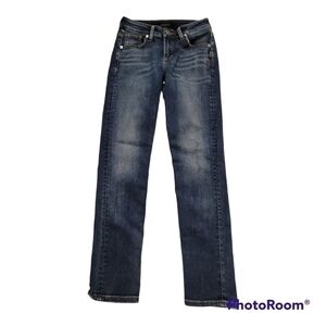 SILVER jeans Avery slim medium wash jeans